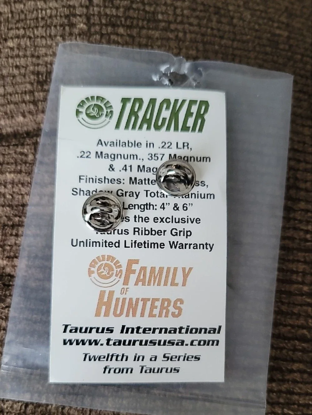taurus branded silver